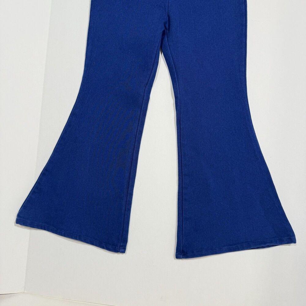 NWT Girls Pull On Denim Flare Blue Jeans Size 6 Years Boho Little Trendsetter - Picture 7 of 16